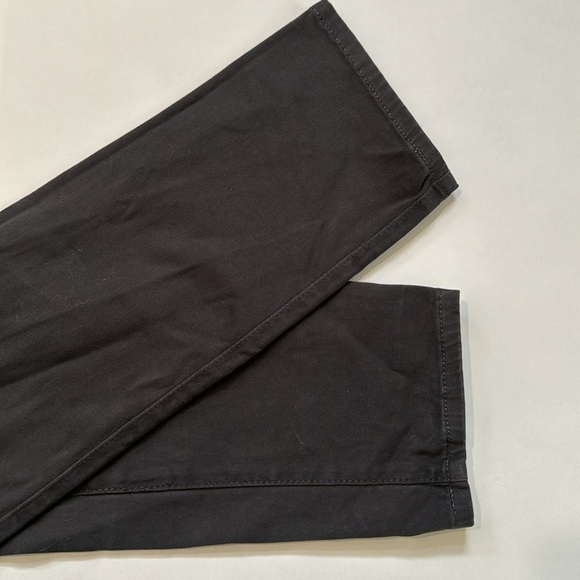 AG stilt cigarette leg brown sateen pants - Picture 4 of 6